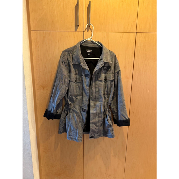 Vans Other - Men's Vans Gray Plaid Jacket Size L